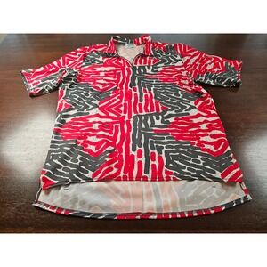 Pearl Izumi Cycling Jersey Sz. XL  Grey Red Shirt Racing Multicolor Shirt